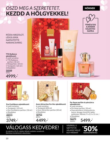 avon - Avon - Nőnapi katalógus akciós újság, érvényes 2026.02.01. - 2026.02.28. - page: 20