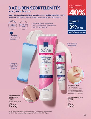 avon - Avon akciós újság, érvényes 2026.03.01. - 2026.03.31. - page: 147