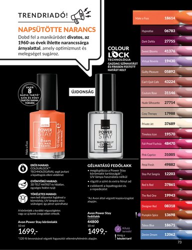avon - Avon akciós újság, érvényes 2026.03.01. - 2026.03.31. - page: 73