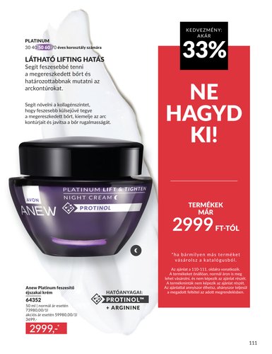 avon - Avon akciós újság, érvényes 2026.03.01. - 2026.03.31. - page: 111