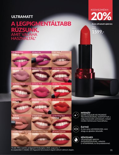 avon - Avon akciós újság, érvényes 2026.03.01. - 2026.03.31. - page: 31