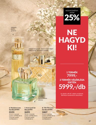 avon - Avon akciós újság, érvényes 2026.03.01. - 2026.03.31. - page: 87