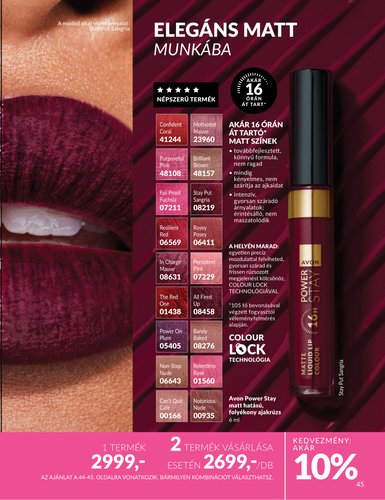 avon - Avon akciós újság, érvényes 2026.03.01. - 2026.03.31. - page: 45