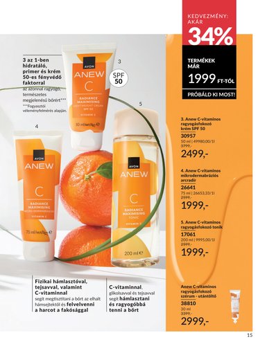 avon - Aktuális Avon szórólap érvényes péntektől 2026.05.01.-től vasárnaptól 2026.05.31.-ig - page: 15