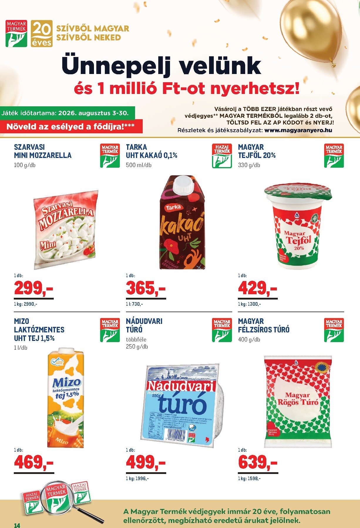 metro - Aktuális Metro szórólap érvényes szombattól 2026.08.01.-től hétfőtől 2026.08.31.-ig - page: 14