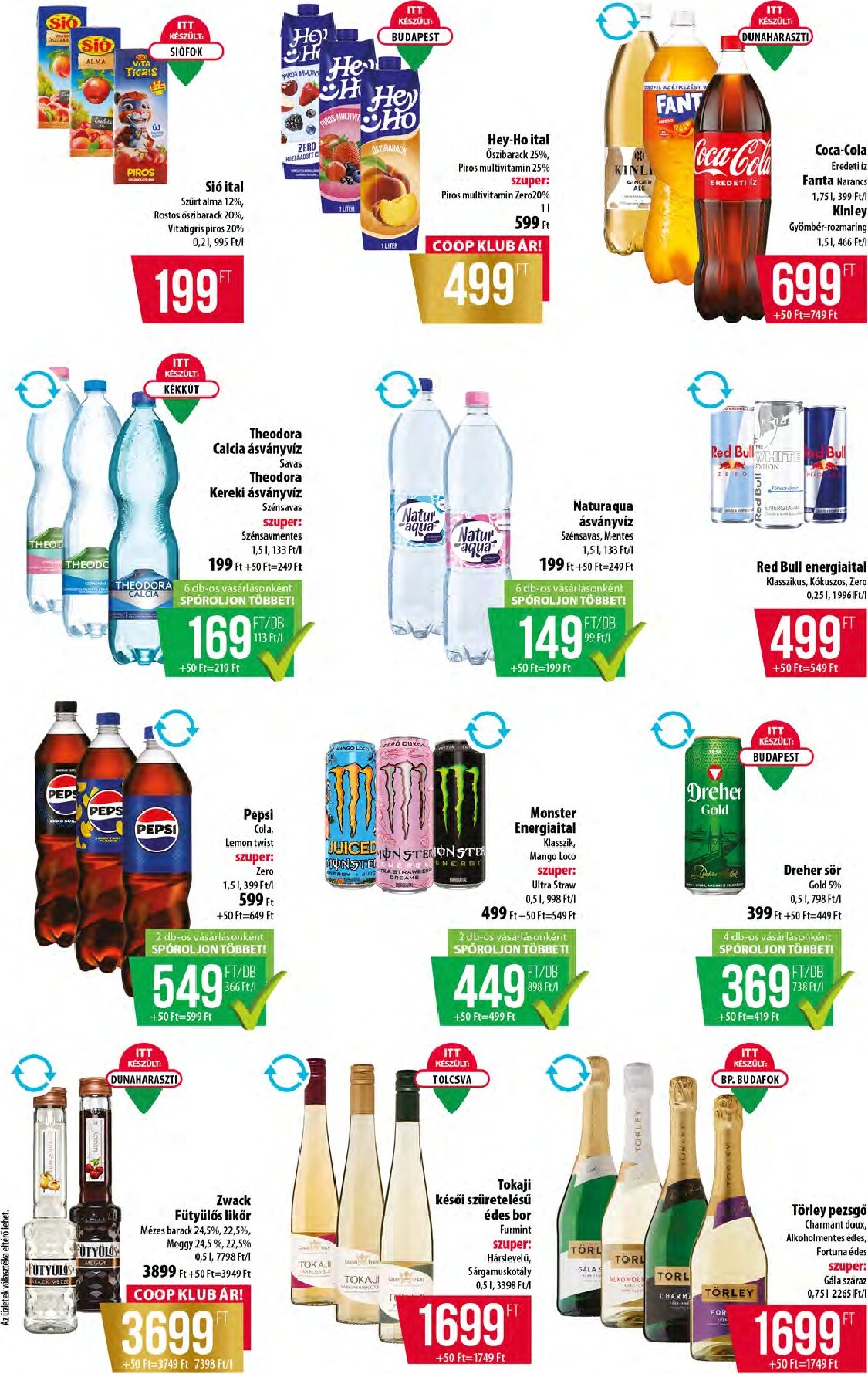 coop - Aktuális Coop - Abc-Szuper szórólap érvényes csütörtöktől 2026.10.01.-től szerdától 2026.10.07.-ig - page: 10