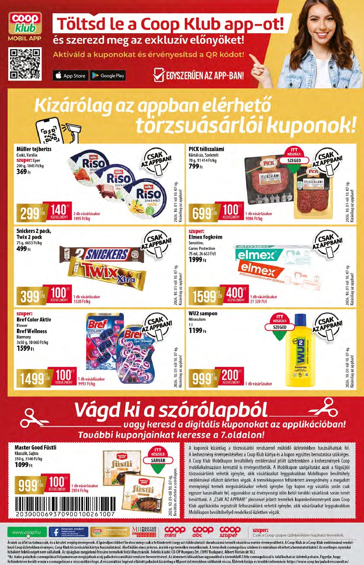 coop - Aktuális Coop - Abc-Szuper szórólap érvényes csütörtöktől 2026.10.01.-től szerdától 2026.10.07.-ig - page: 12