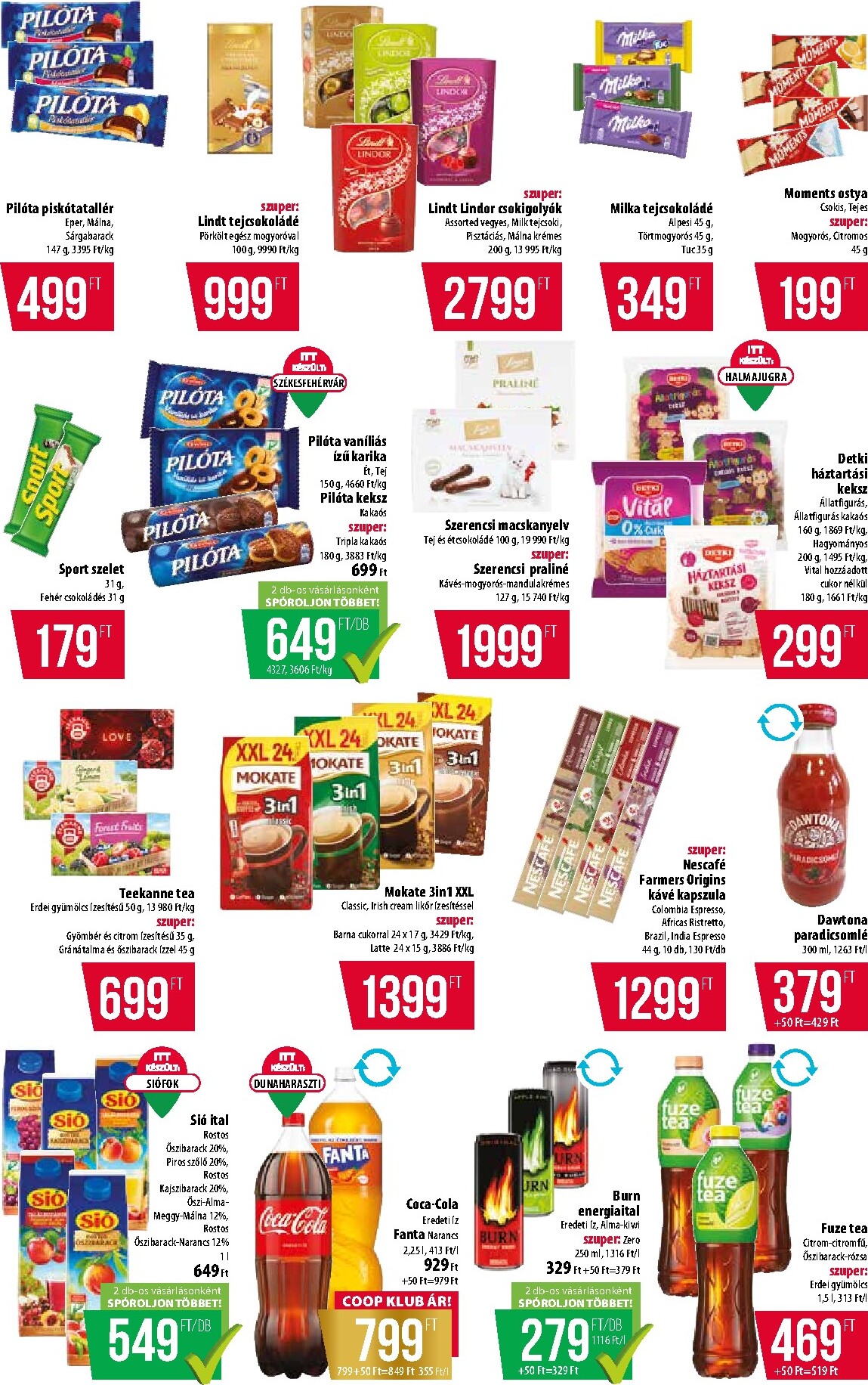 coop - A jövőbeli Coop - Abc-Szuper akciós újság csütörtöktől 2026.10.08.-tól szerdától 2026.10.14.-ig érvényes. - page: 9