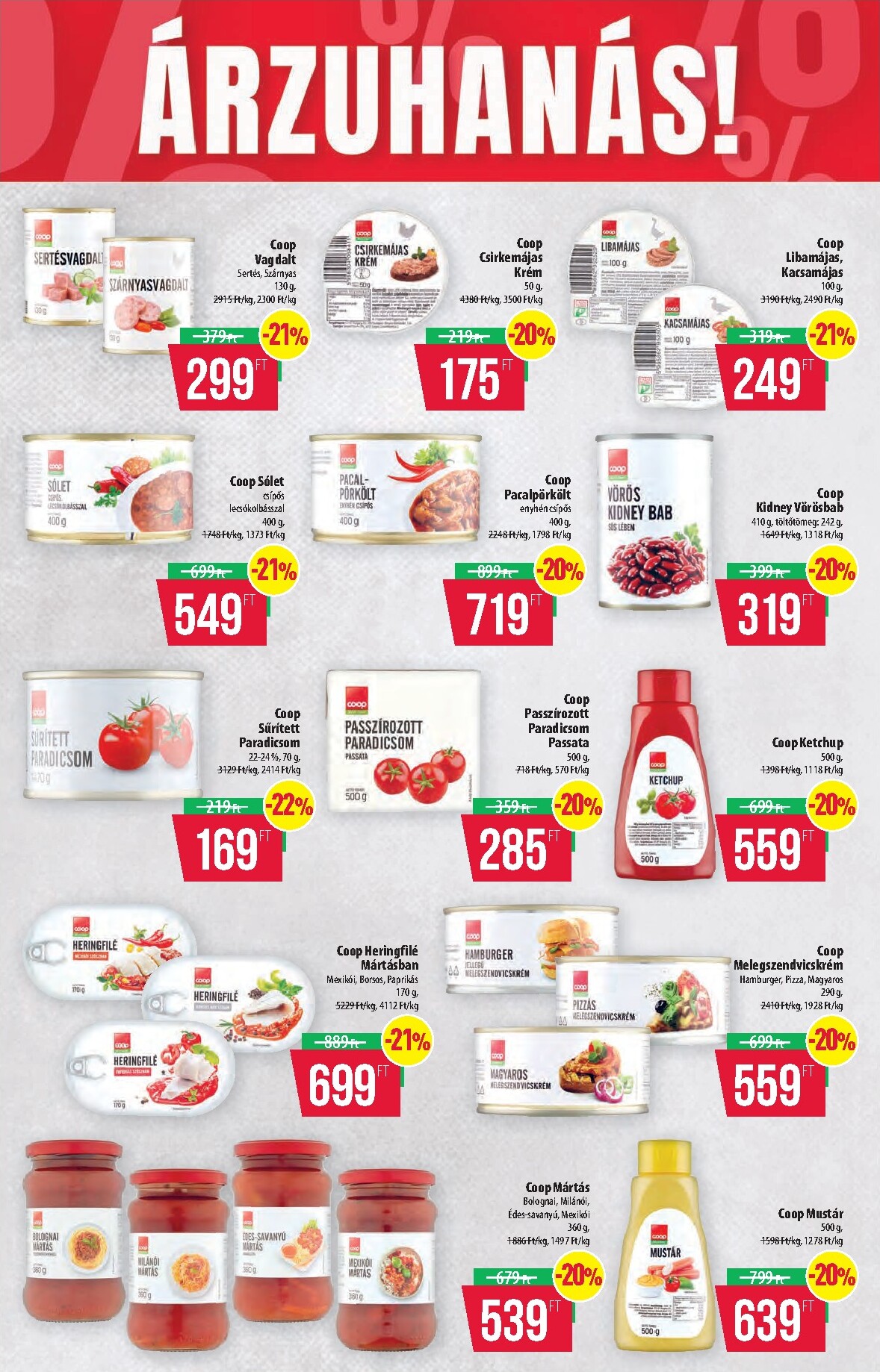 coop - A jövőbeli Coop - Tisza - Abc-Szuper akciós újság csütörtöktől 2026.10.08.-tól szerdától 2026.10.14.-ig érvényes. - page: 10
