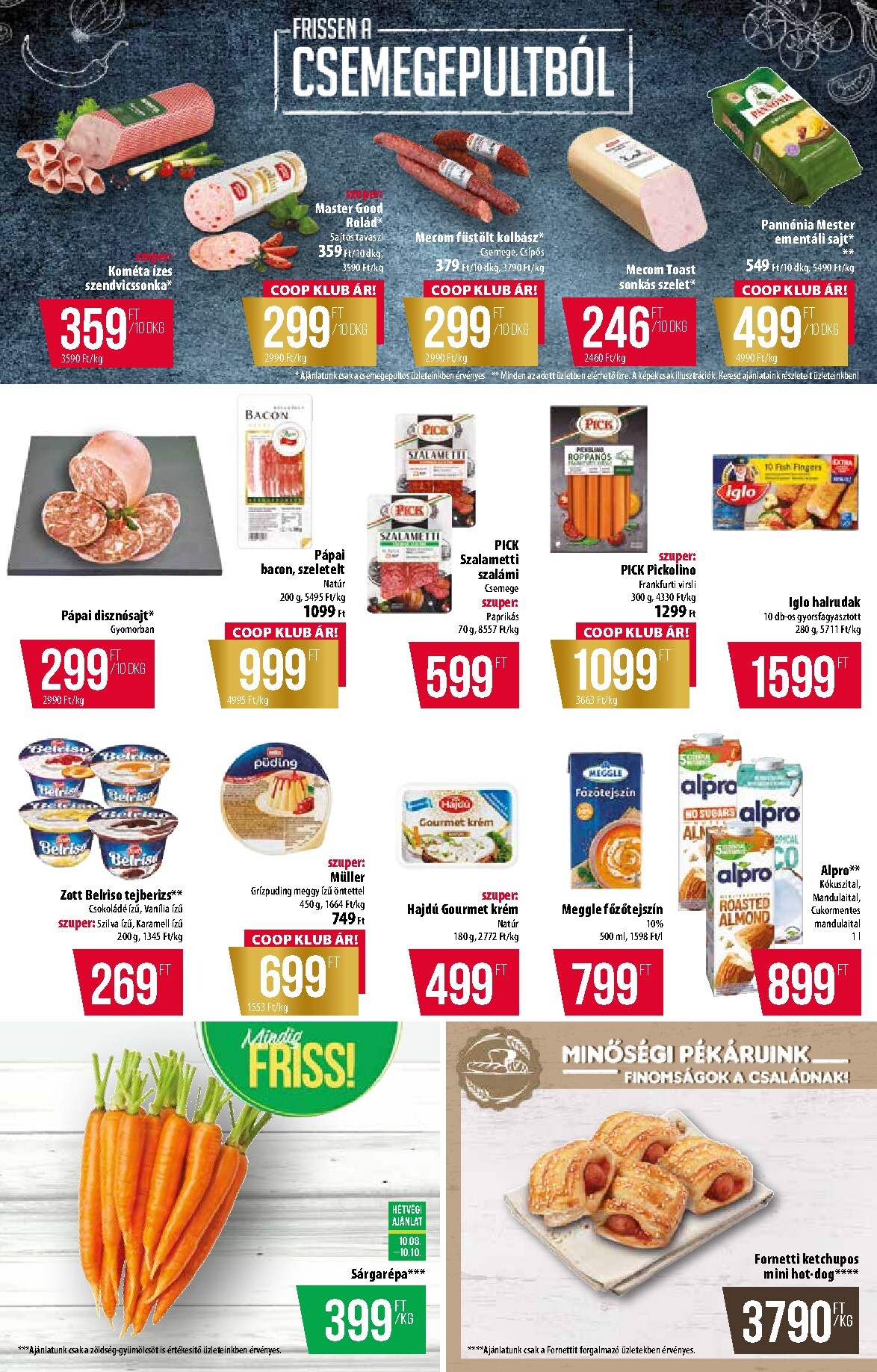 coop - A jövőbeli Coop - Alföld - Abc-Szuper akciós újság csütörtöktől 2026.10.08.-tól szerdától 2026.10.14.-ig érvényes. - page: 2