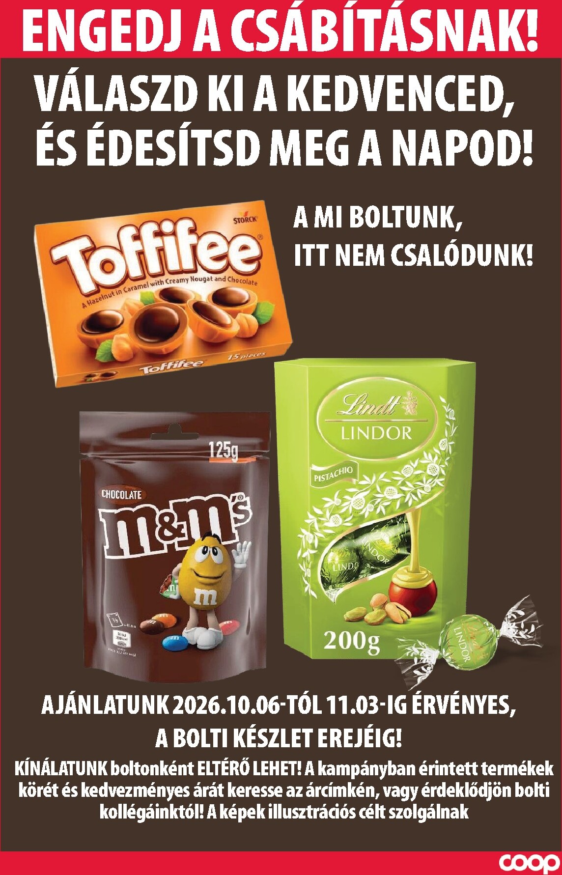 coop - Aktuális Coop - Szolnok/Eger és Vidéke szórólap érvényes csütörtöktől 2026.10.08.-től szerdától 2026.10.14.-ig - page: 13