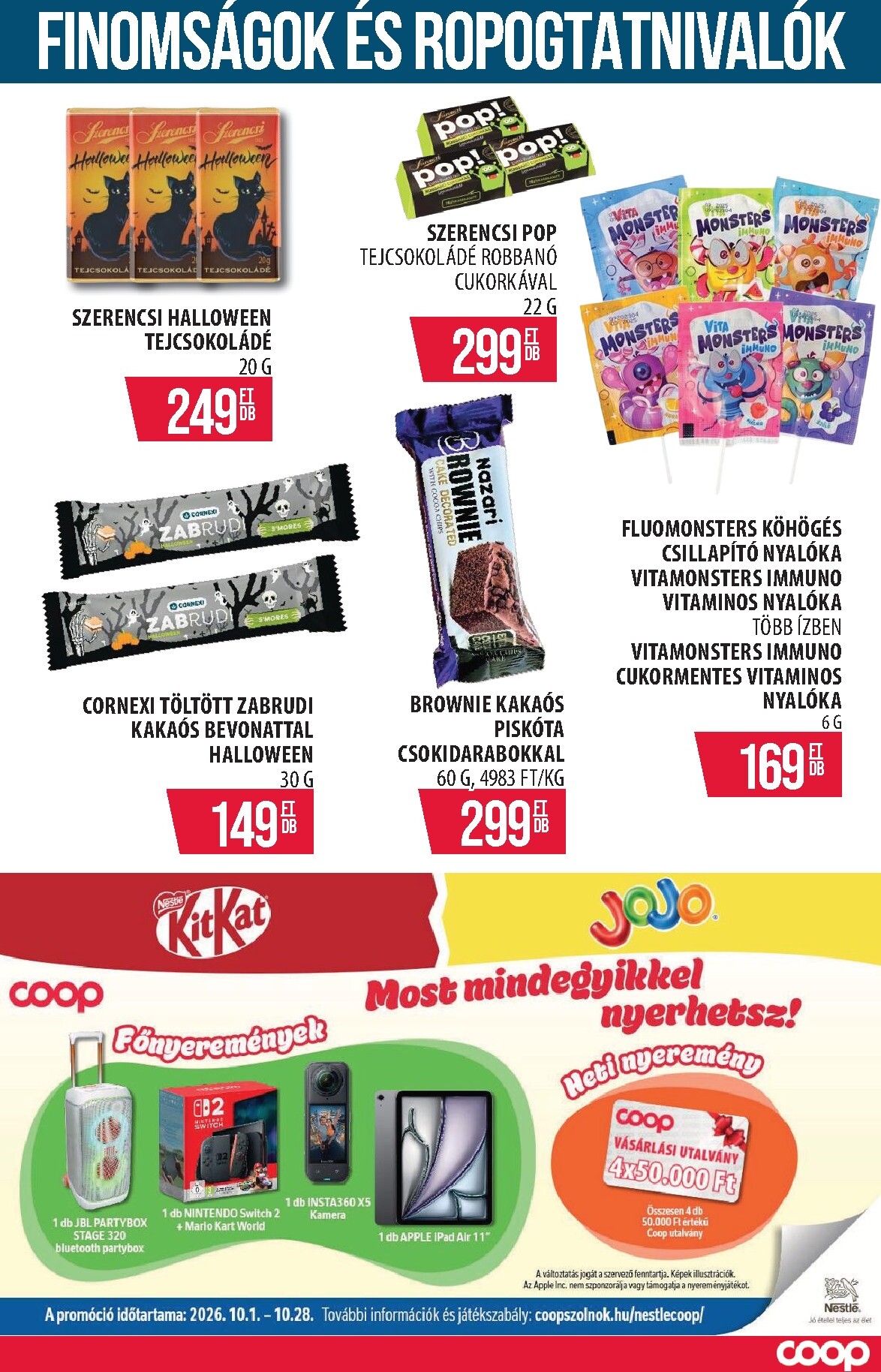 coop - Aktuális Coop - Szolnok/Eger és Vidéke szórólap érvényes csütörtöktől 2026.10.08.-től szerdától 2026.10.14.-ig - page: 17