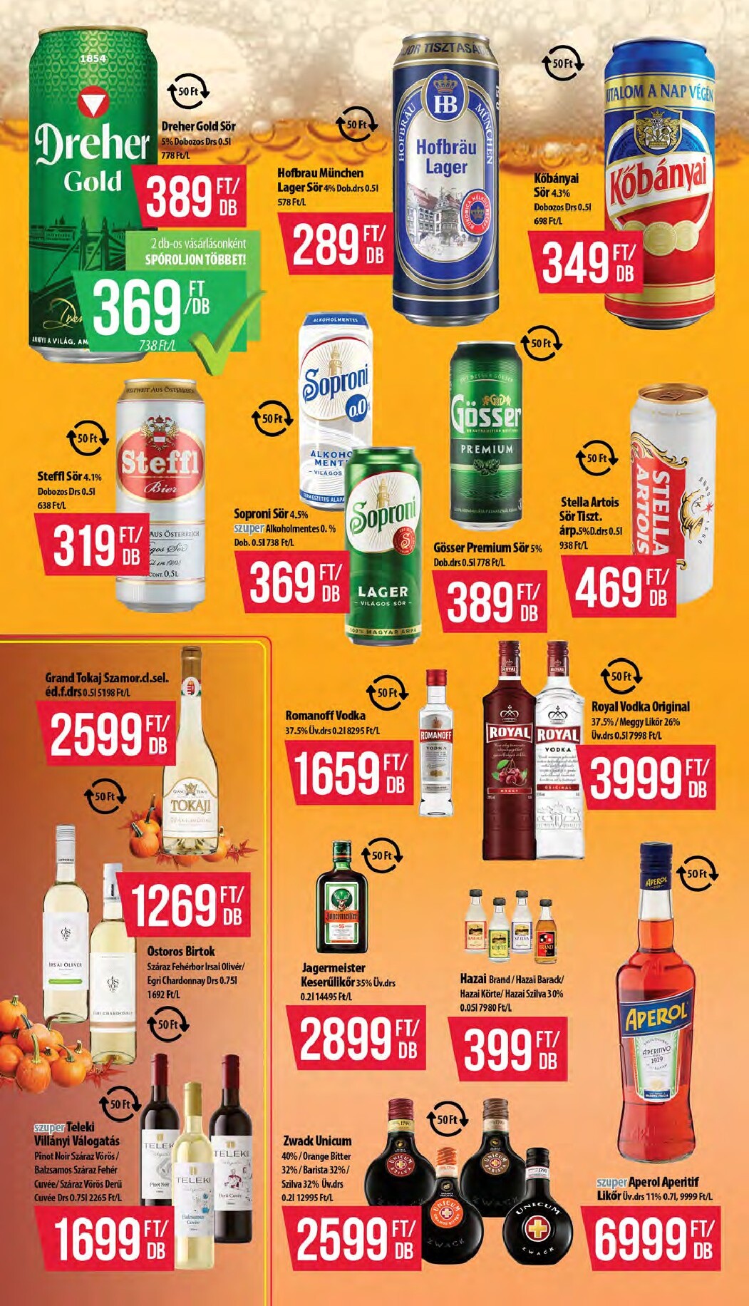 coop - A jövőbeli Coop - Hétforrás akciós újság csütörtöktől 2026.10.15.-tól szerdától 2026.10.28.-ig érvényes. - page: 10