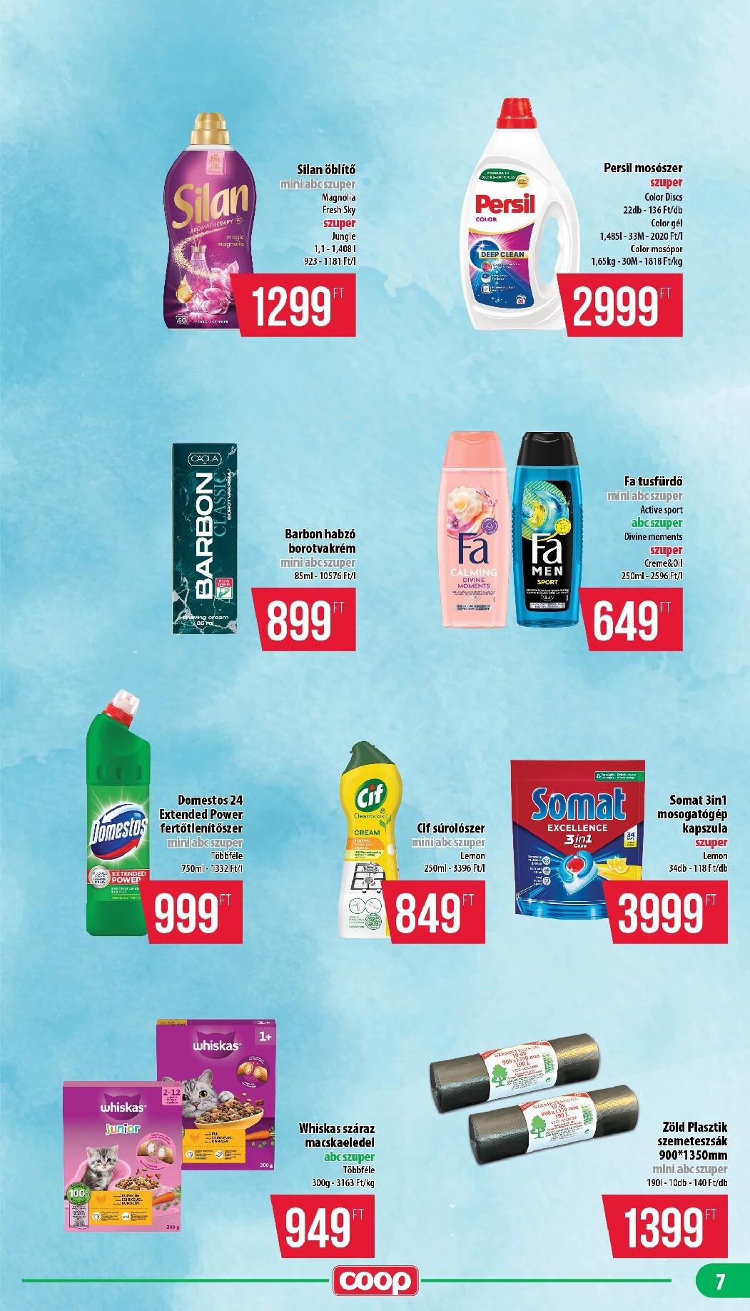 coop - A jövőbeli Coop - Mecsek akciós újság csütörtöktől 2026.10.15.-tól szerdától 2026.10.21.-ig érvényes. - page: 7