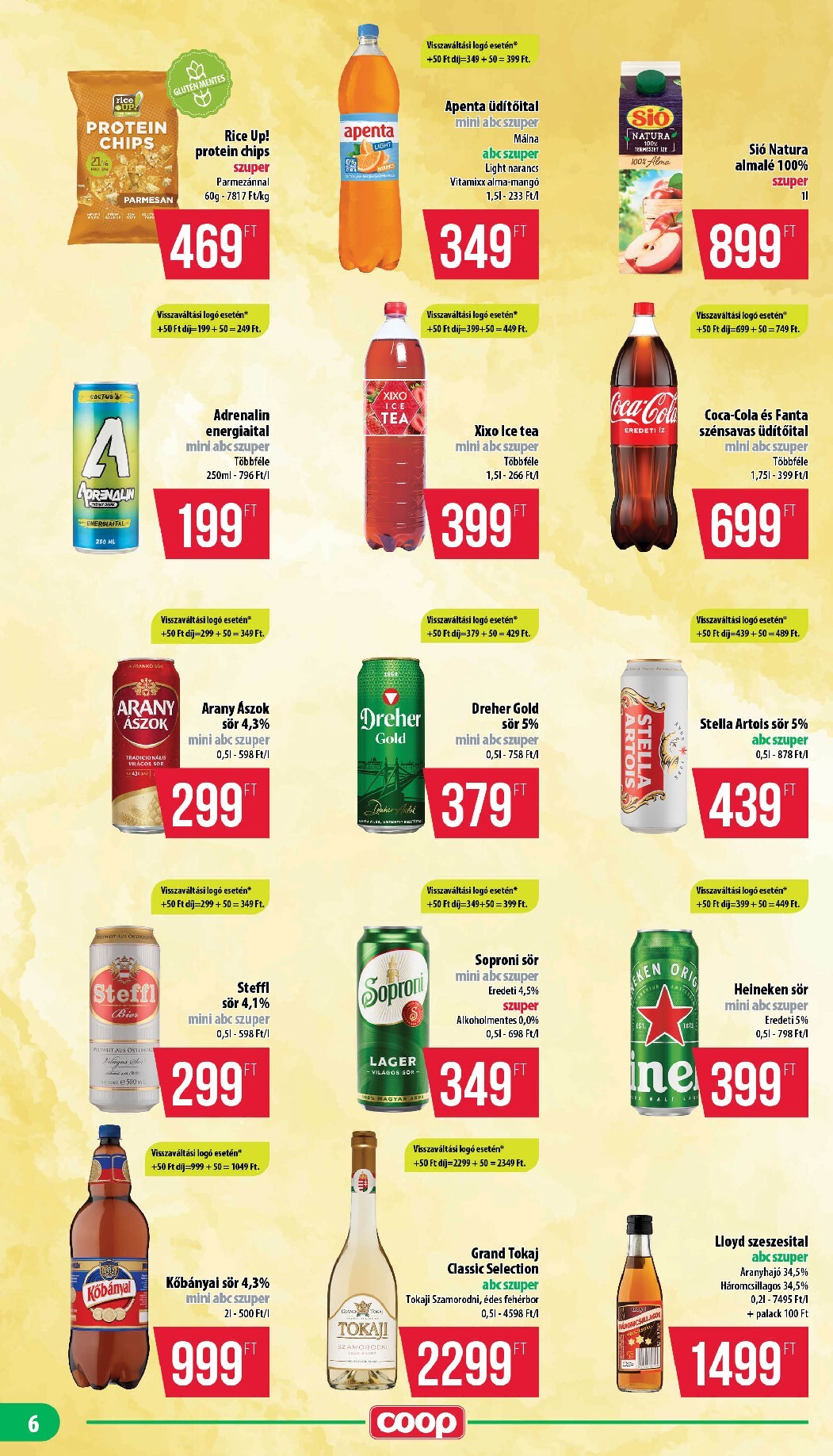 coop - A jövőbeli Coop - Mecsek akciós újság csütörtöktől 2026.10.15.-tól szerdától 2026.10.21.-ig érvényes. - page: 6
