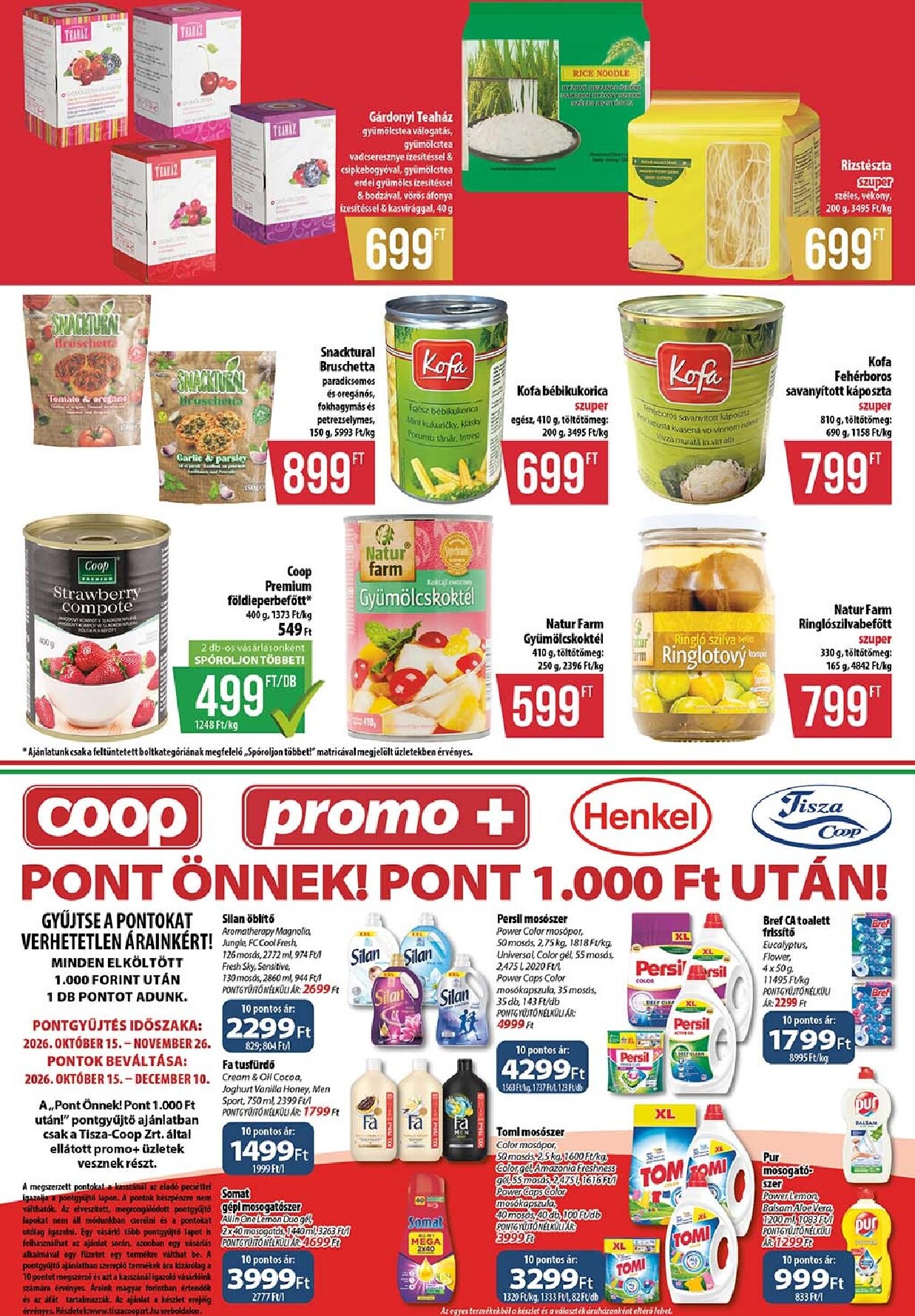 coop - A jövőbeli Coop - Abc-Szuper akciós újság csütörtöktől 2026.10.15.-tól szerdától 2026.10.21.-ig érvényes. - page: 7