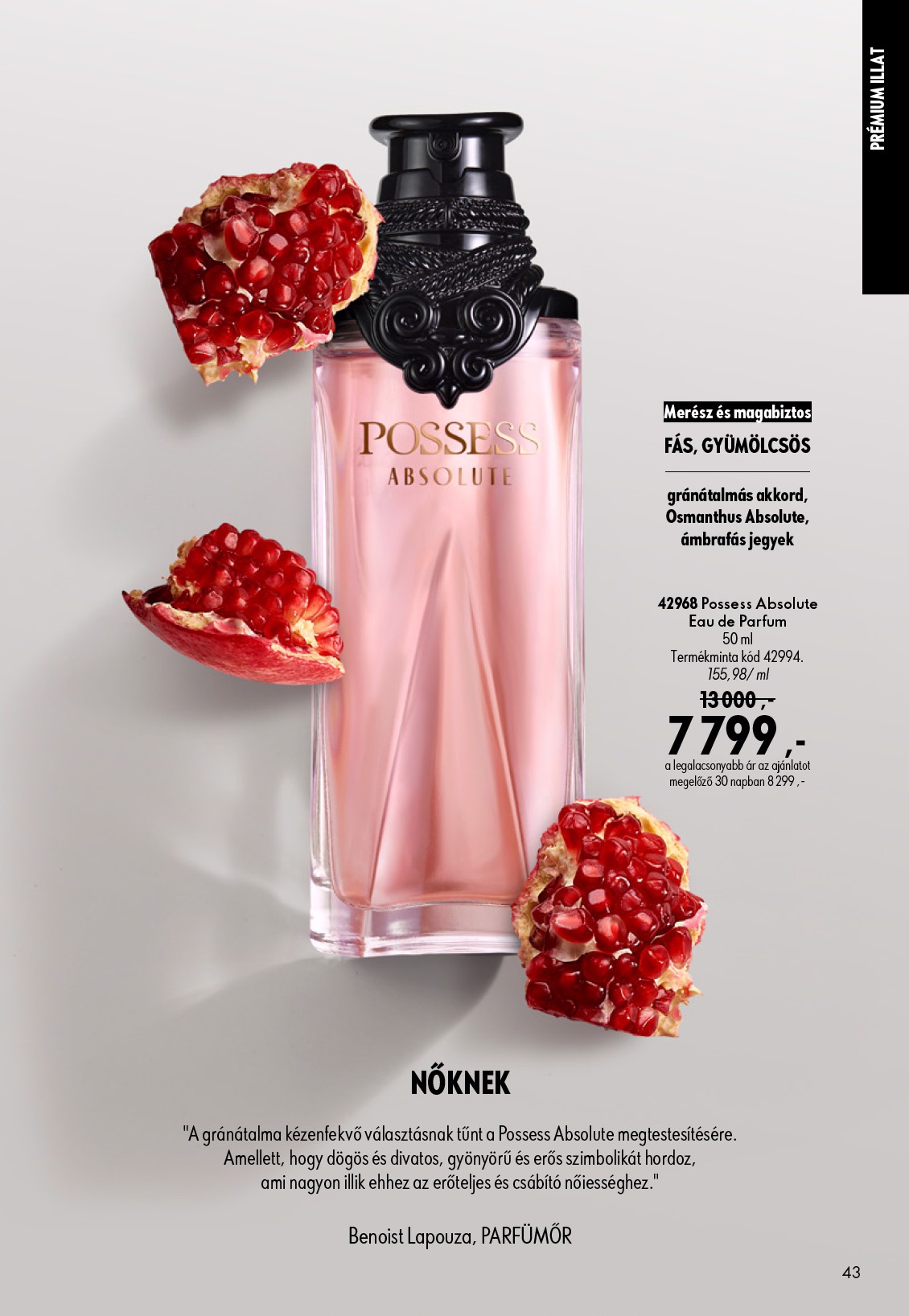 oriflame - Aktuális Oriflame szórólap érvényes szerdától 2026.06.17.-től keddtől 2026.07.07.-ig - page: 43