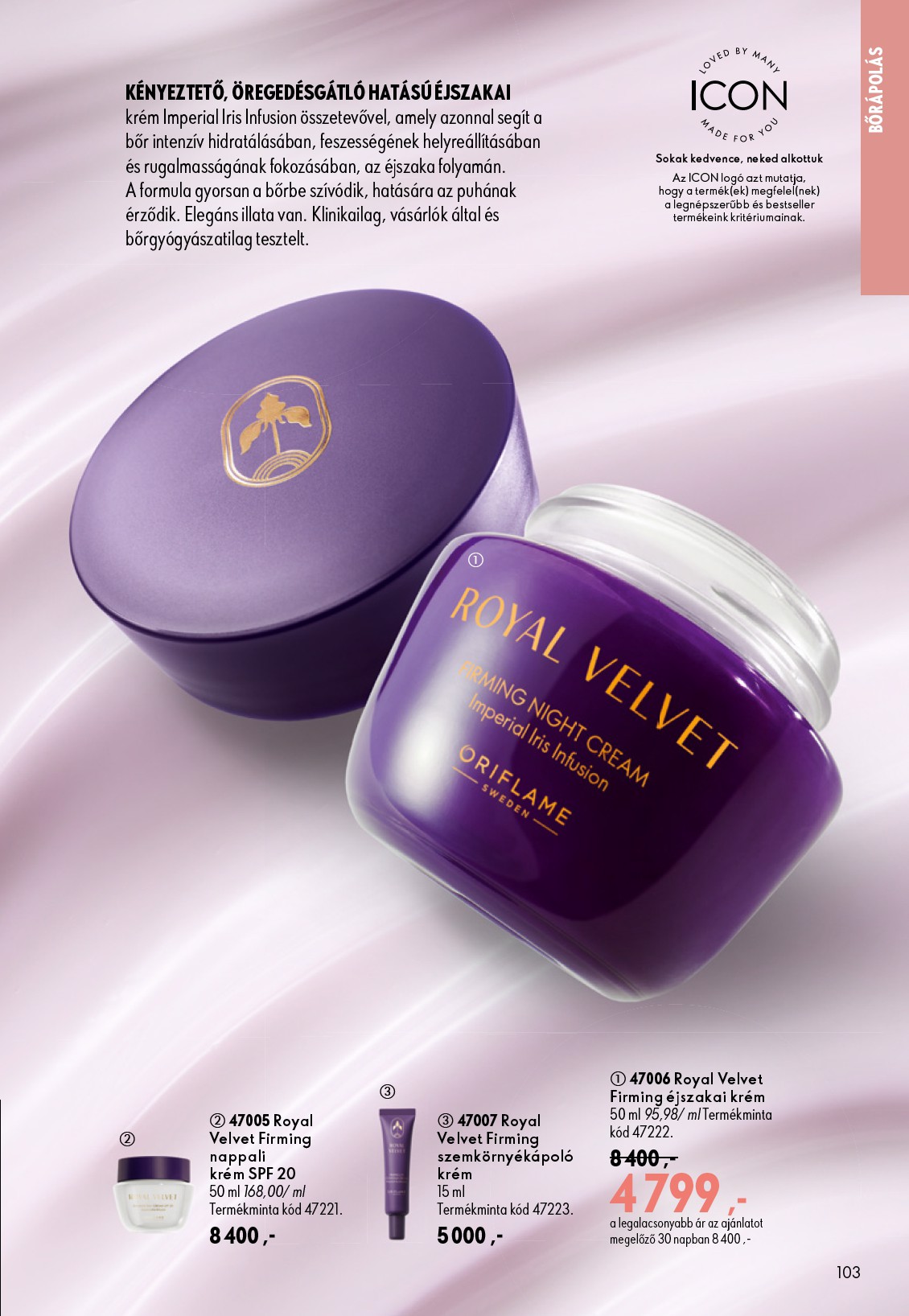 oriflame - Aktuális Oriflame szórólap érvényes szerdától 2026.06.17.-től keddtől 2026.07.07.-ig - page: 103