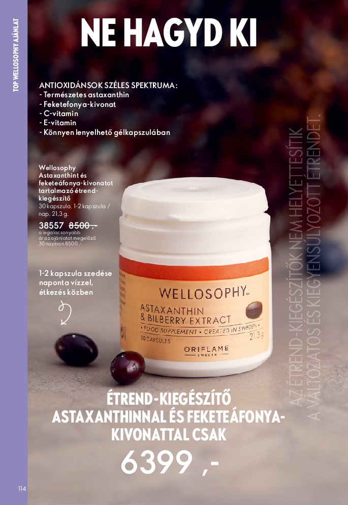 oriflame - Oriflame akciós újság, érvényes 09.07. - 09.30. - page: 114