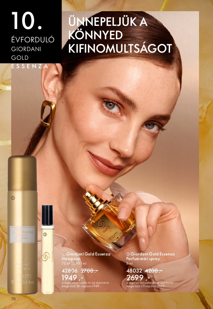 oriflame - Oriflame akciós újság, érvényes 09.07. - 09.30. - page: 70