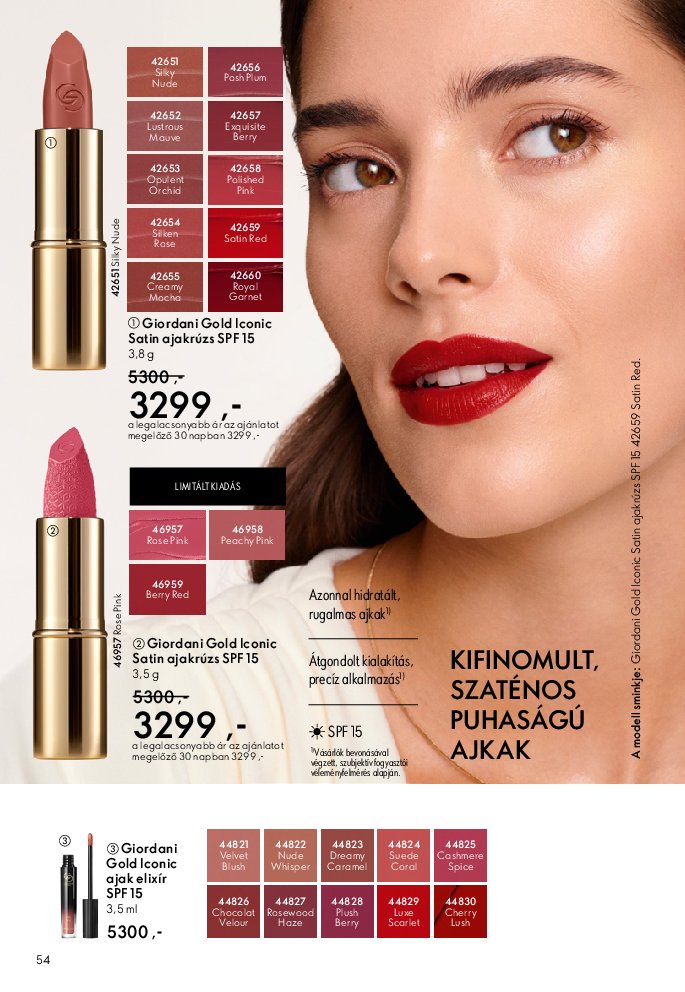 oriflame - Oriflame akciós újság, érvényes 09.07. - 09.30. - page: 54