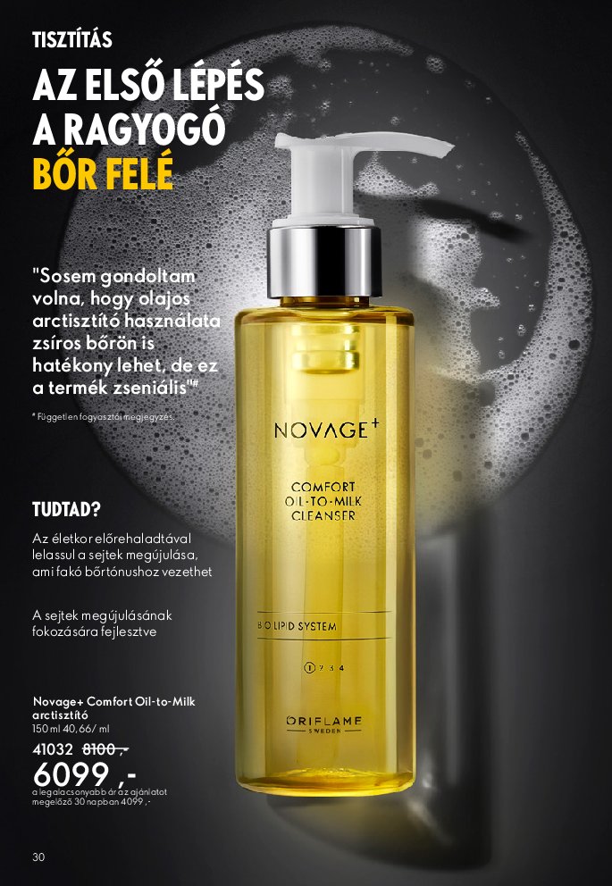 oriflame - Oriflame akciós újság, érvényes 09.07. - 09.30. - page: 30