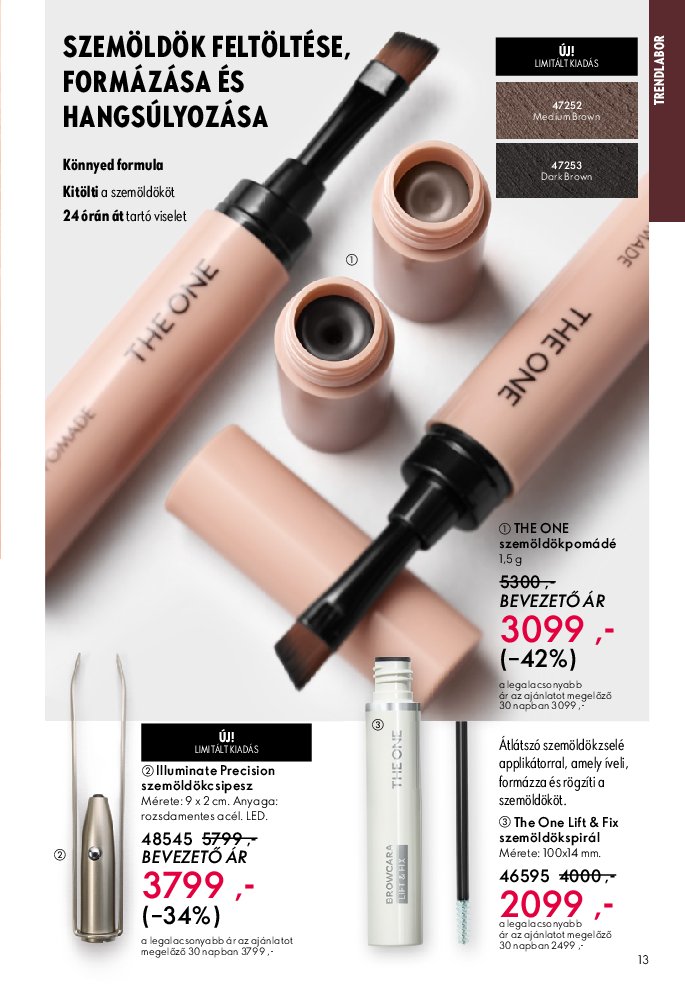 oriflame - Oriflame akciós újság, érvényes 09.07. - 09.30. - page: 13