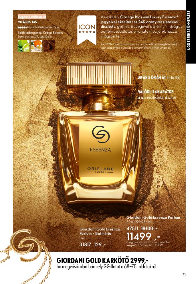 oriflame - Oriflame akciós újság, érvényes 09.07. - 09.30. - page: 71