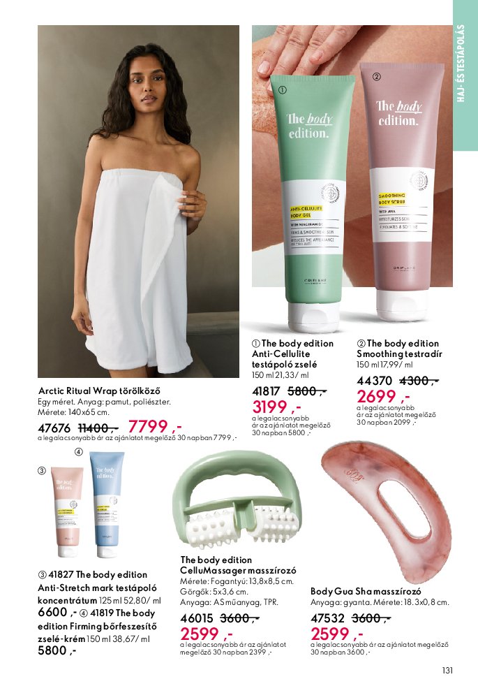 oriflame - Oriflame akciós újság, érvényes 09.07. - 09.30. - page: 131