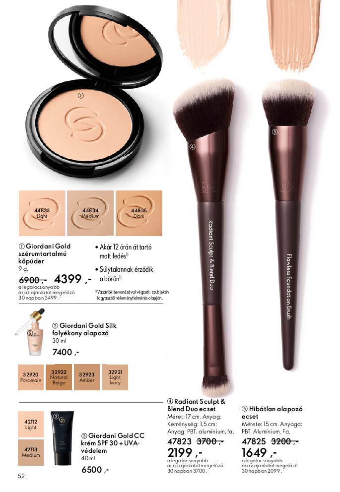 oriflame - Oriflame akciós újság, érvényes 09.07. - 09.30. - page: 52