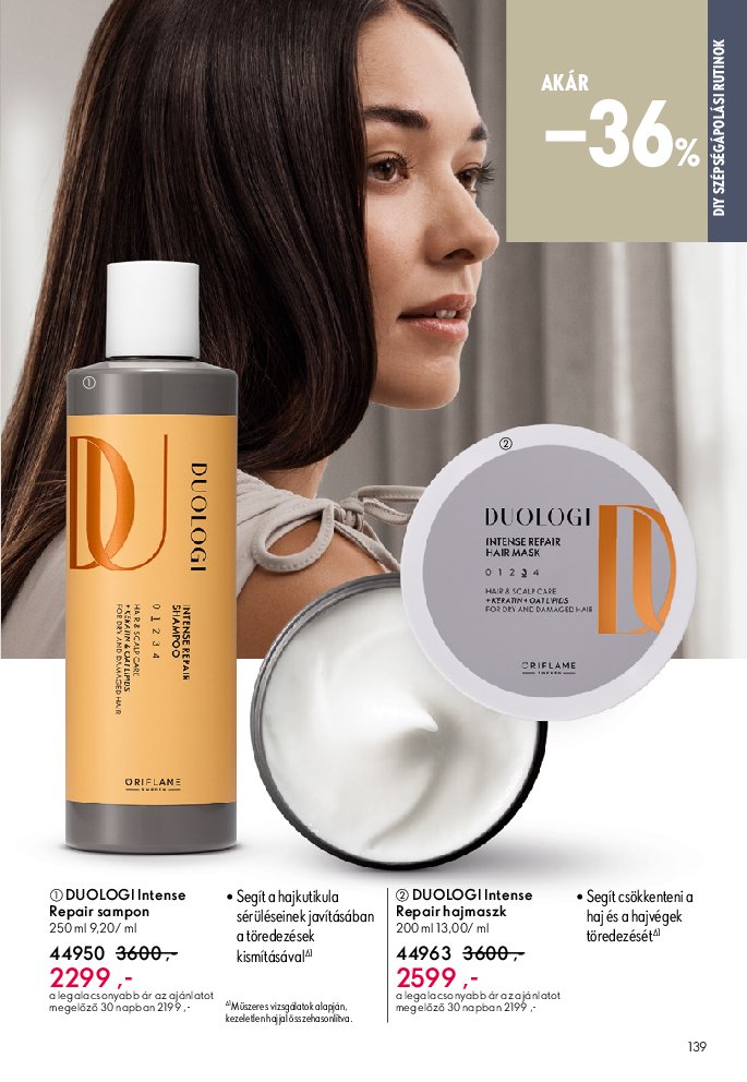 oriflame - Oriflame akciós újság, érvényes 09.07. - 09.30. - page: 139
