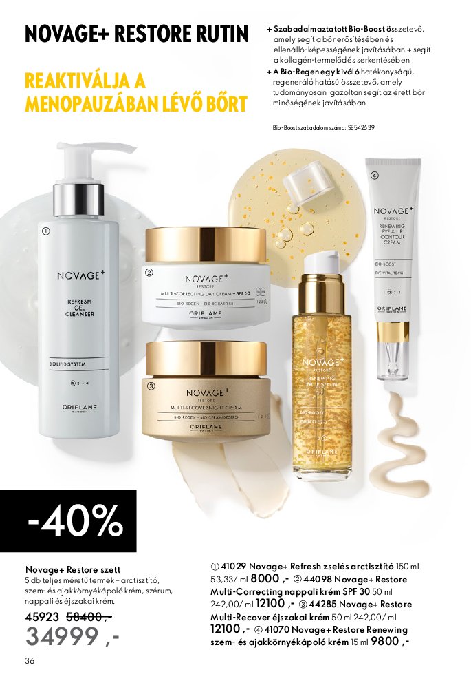 oriflame - Oriflame akciós újság, érvényes 09.07. - 09.30. - page: 36