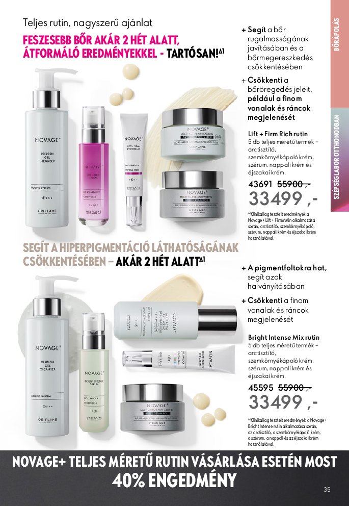 oriflame - Oriflame akciós újság, érvényes 09.07. - 09.30. - page: 35