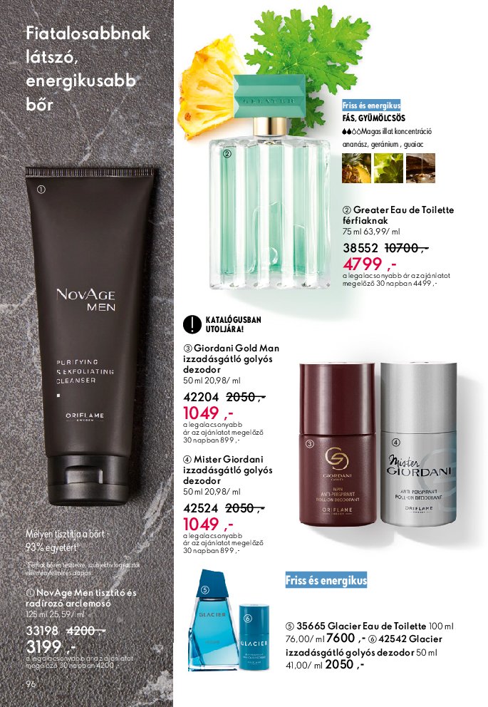 oriflame - Oriflame akciós újság, érvényes 09.07. - 09.30. - page: 96