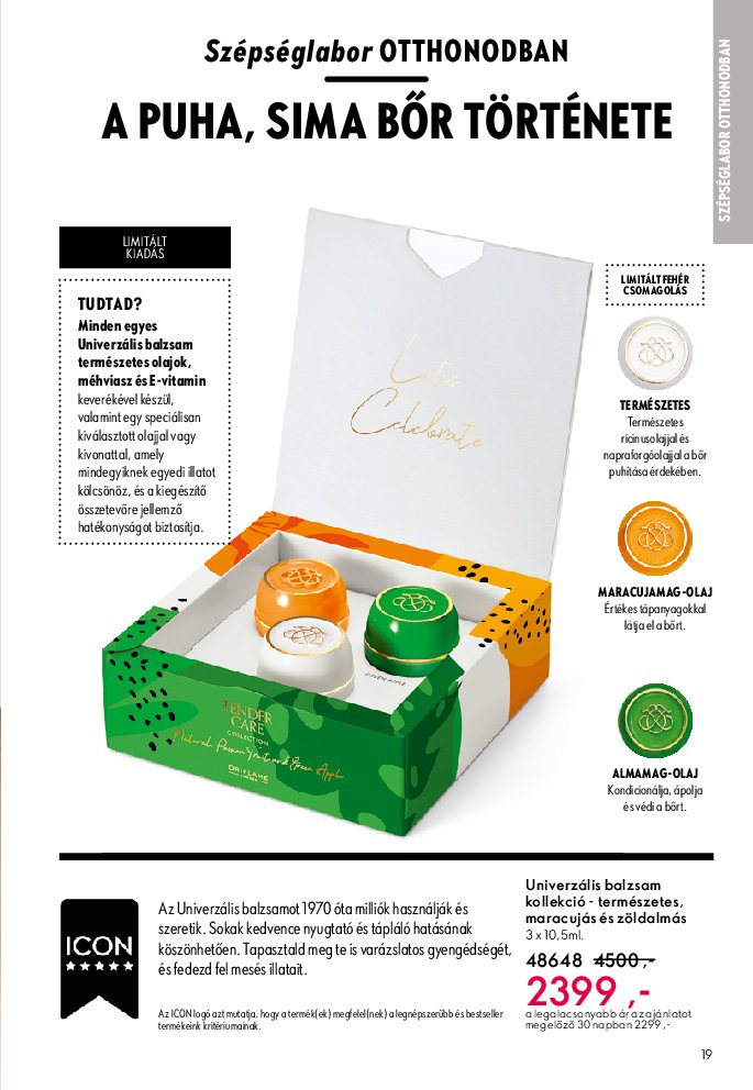 oriflame - Oriflame akciós újság, érvényes 09.07. - 09.30. - page: 19
