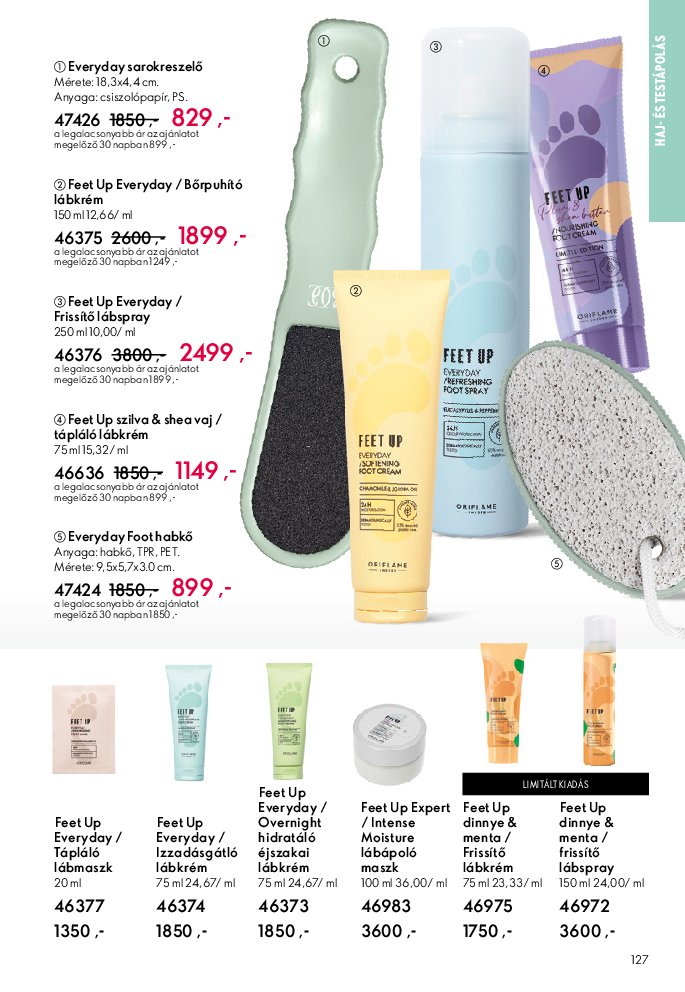 oriflame - Oriflame akciós újság, érvényes 09.07. - 09.30. - page: 127