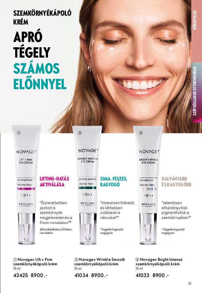 oriflame - Oriflame akciós újság, érvényes 09.07. - 09.30. - page: 31