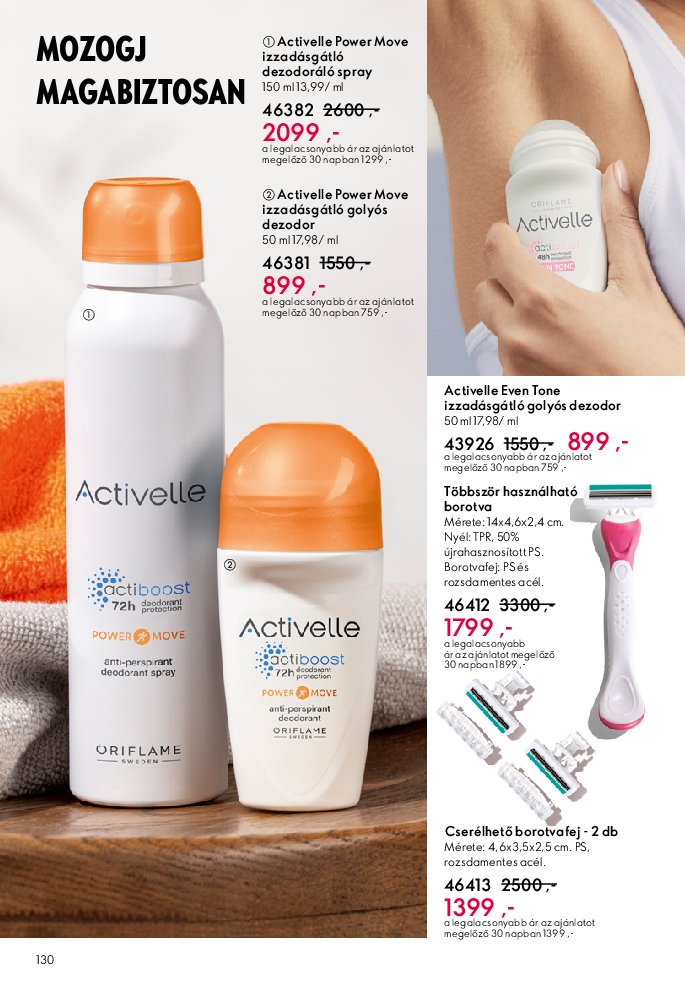 oriflame - Oriflame akciós újság, érvényes 09.07. - 09.30. - page: 130