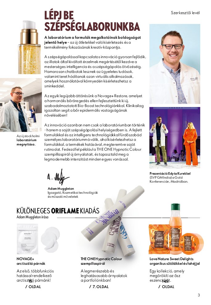 oriflame - Oriflame akciós újság, érvényes 09.07. - 09.30. - page: 3