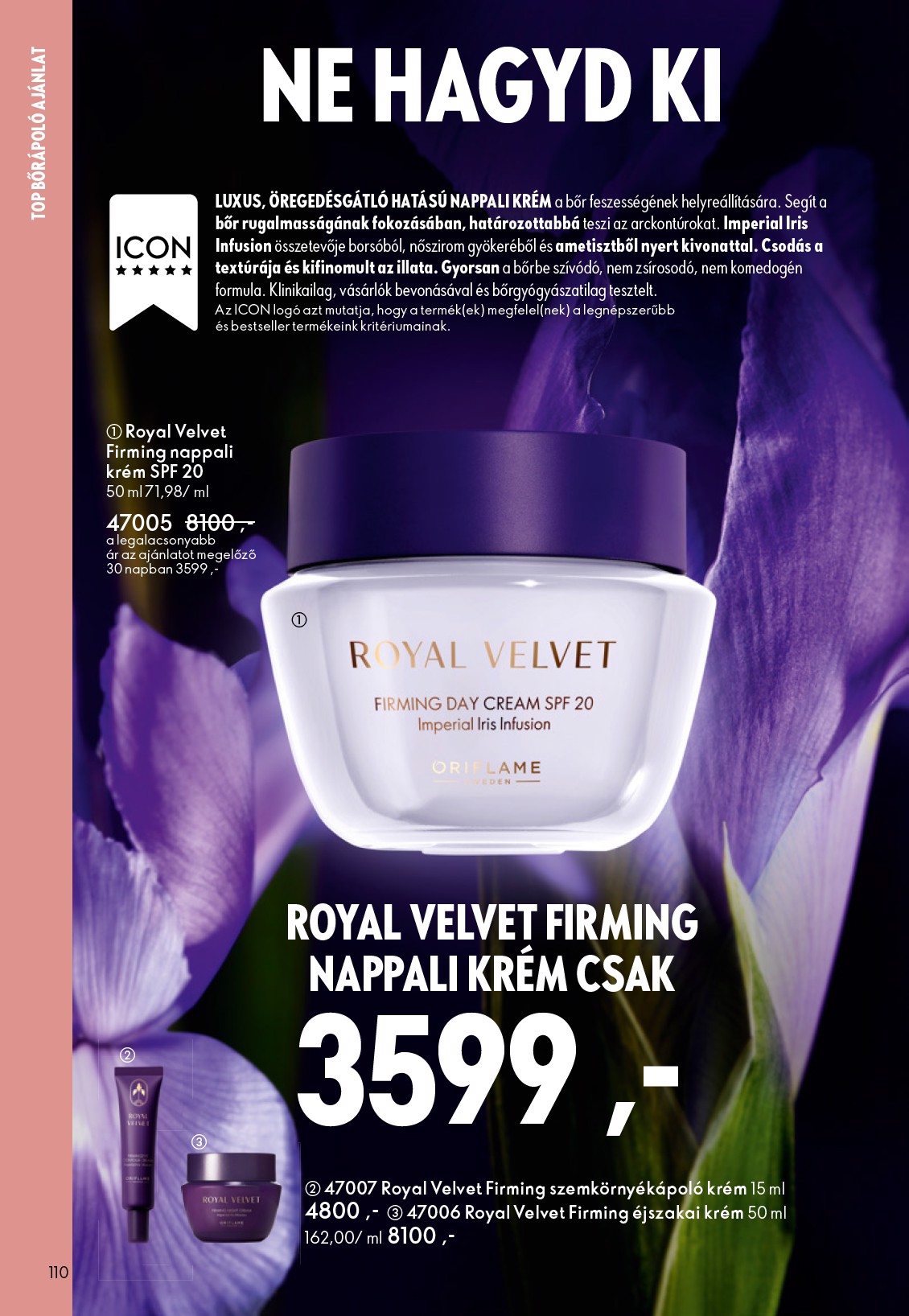 oriflame - Oriflame akciós újság, érvényes 10.01. - 10.21. - page: 110