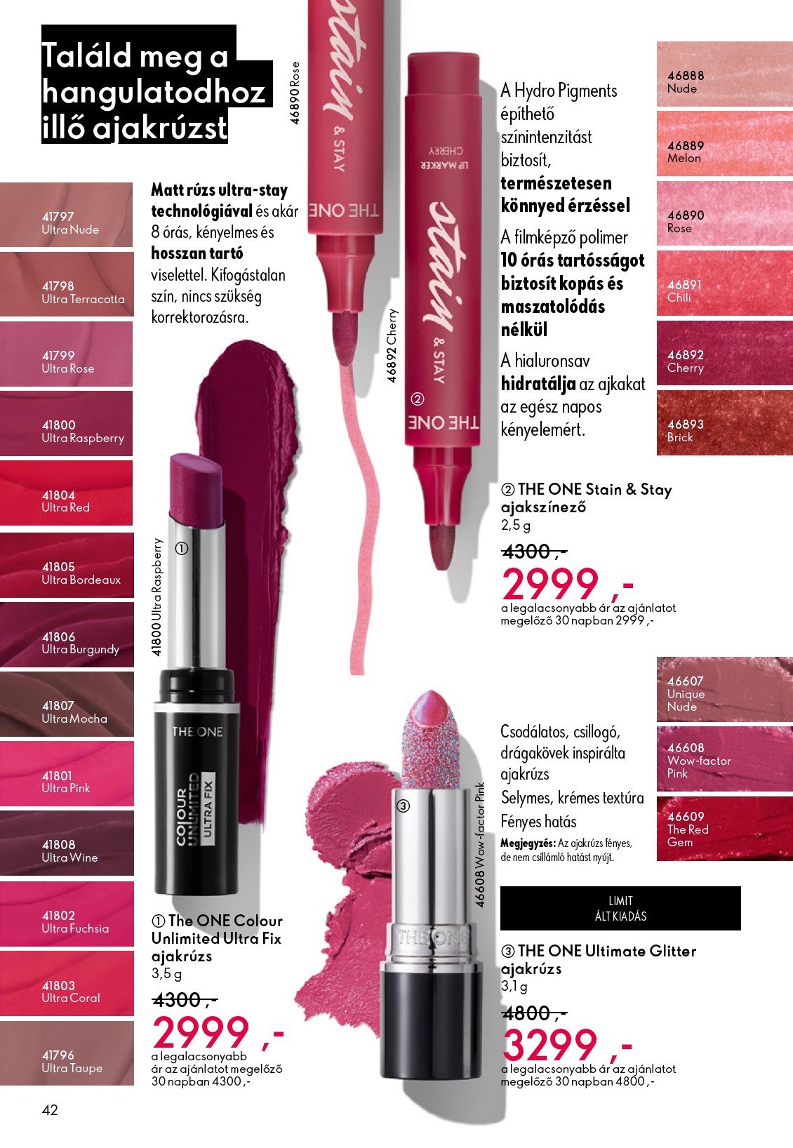 oriflame - Oriflame akciós újság, érvényes 10.01. - 10.21. - page: 42