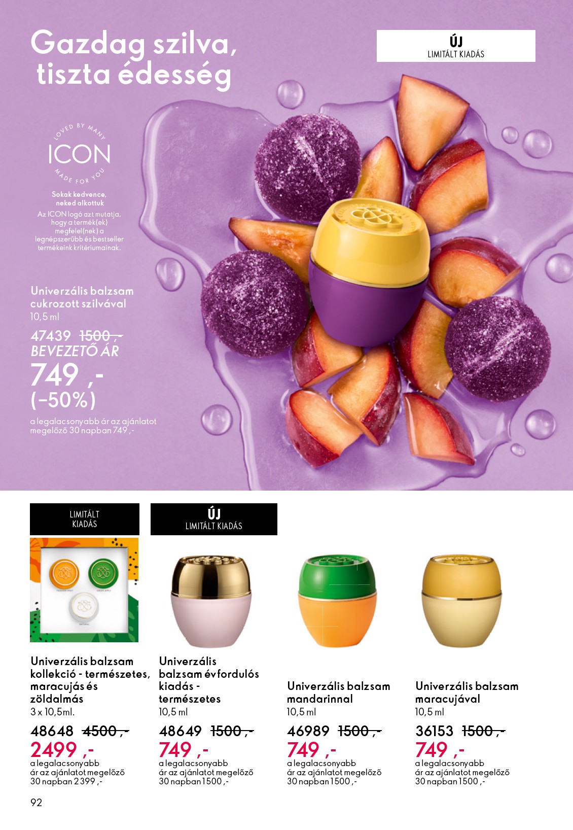 oriflame - Oriflame akciós újság, érvényes 10.22. - 11.11. - page: 92