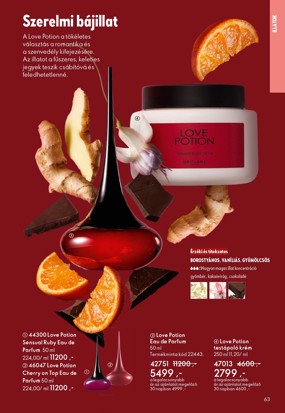 oriflame - Oriflame akciós újság, érvényes 10.22. - 11.11. - page: 63
