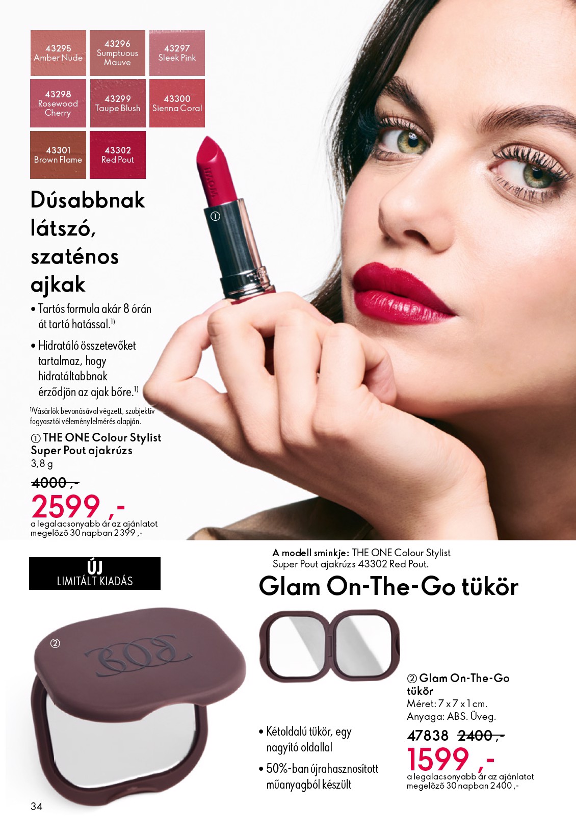 oriflame - Oriflame akciós újság, érvényes 10.22. - 11.11. - page: 34