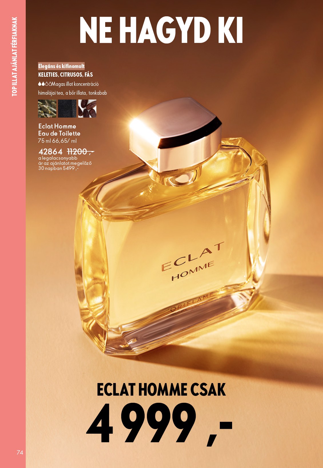 oriflame - Oriflame akciós újság, érvényes 10.22. - 11.11. - page: 74