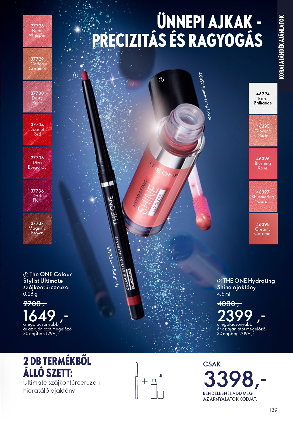 oriflame - Oriflame akciós újság, érvényes 10.22. - 11.11. - page: 139