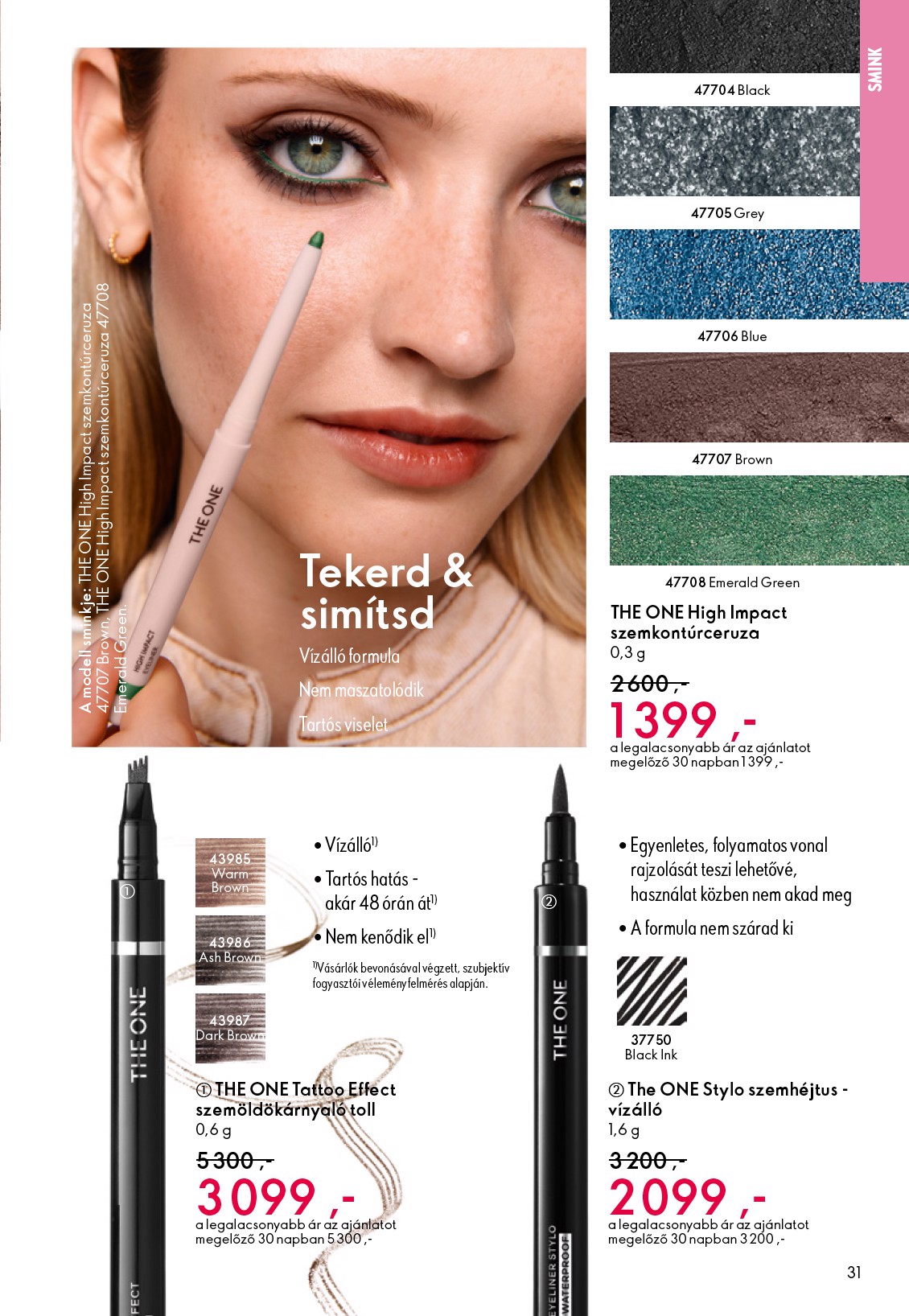 oriflame - Oriflame akciós újság, érvényes 10.22. - 11.11. - page: 31