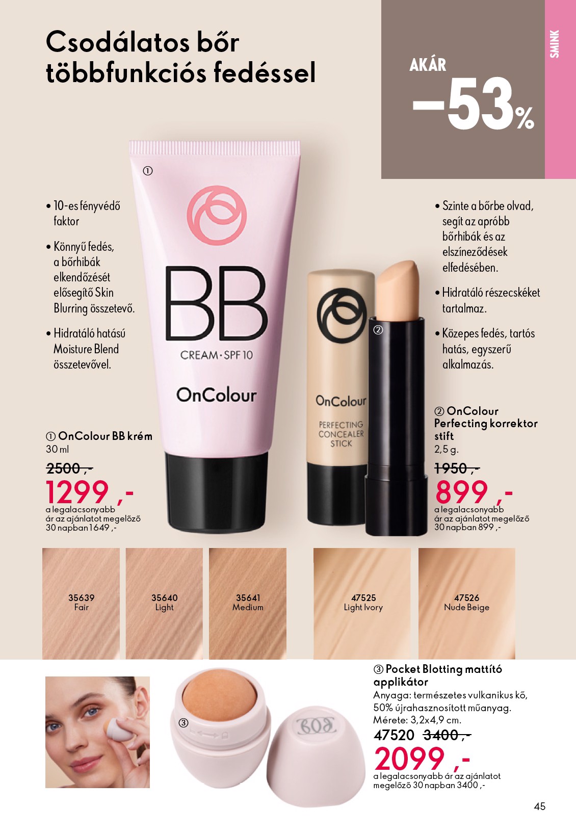 oriflame - Oriflame akciós újság, érvényes 10.22. - 11.11. - page: 45