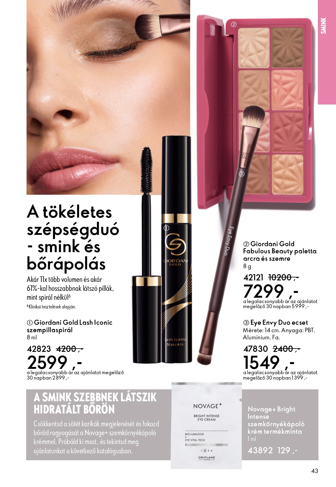 oriflame - Oriflame akciós újság, érvényes 10.22. - 11.11. - page: 43