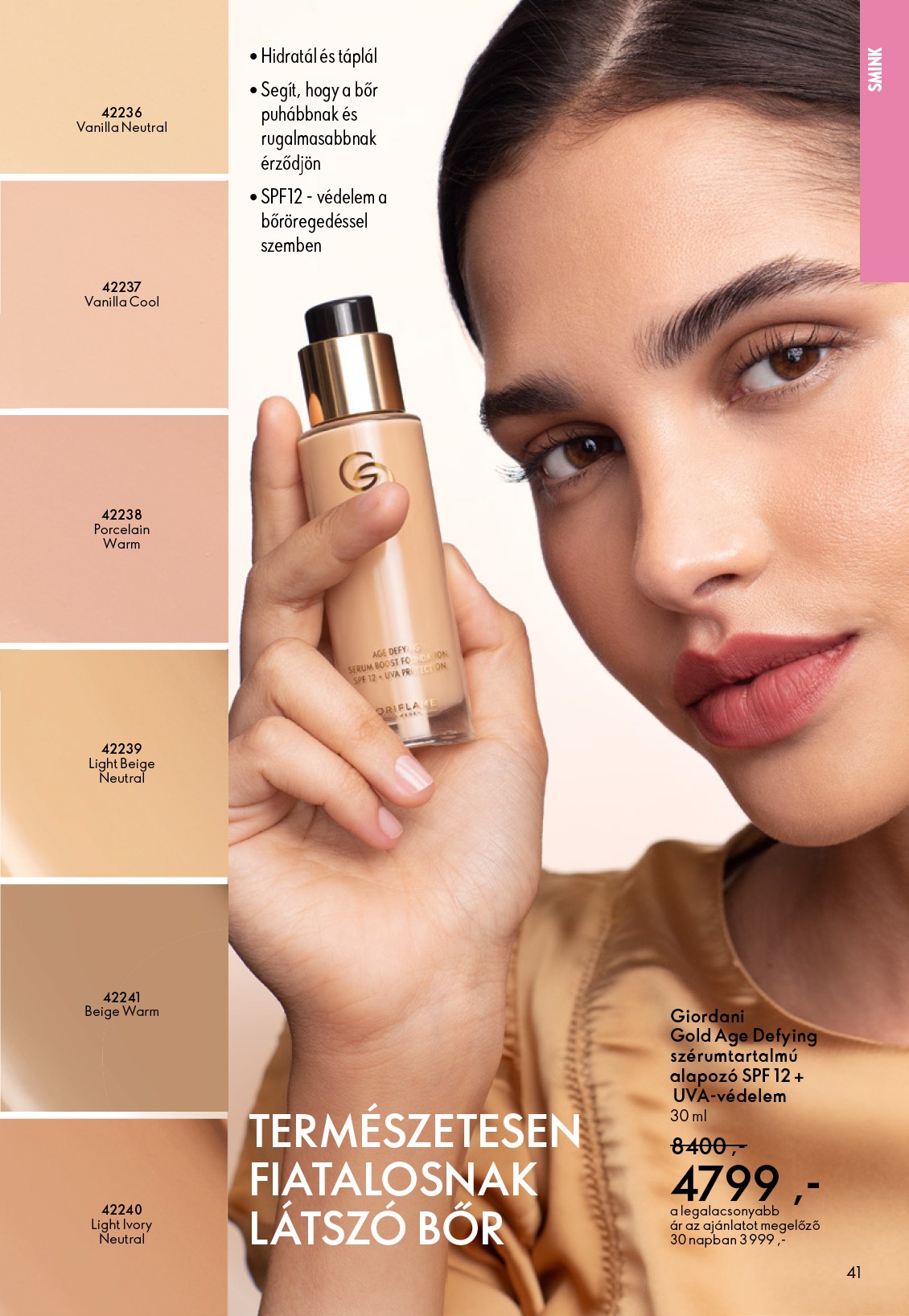oriflame - Oriflame akciós újság, érvényes 10.22. - 11.11. - page: 41